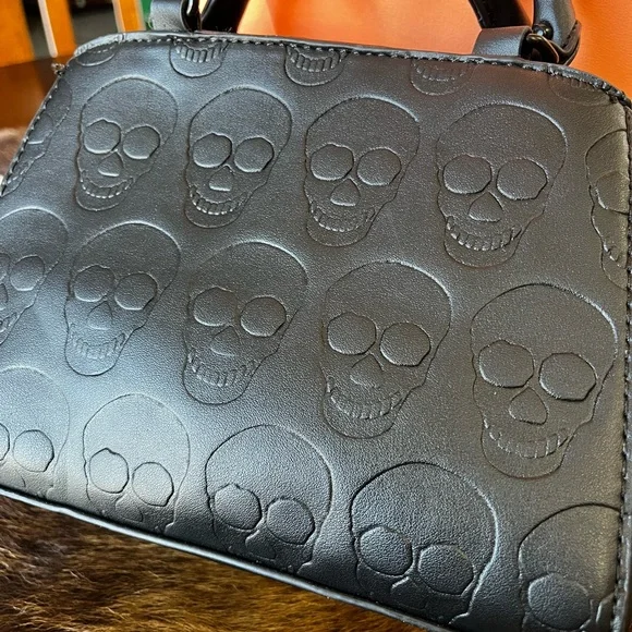 Skull Boss Satchel by Betsey Johnson - Picture 4 of 8